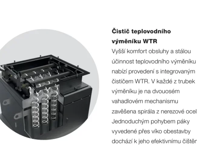 Jednoduché čištění teplovodního výměníku Hoxter