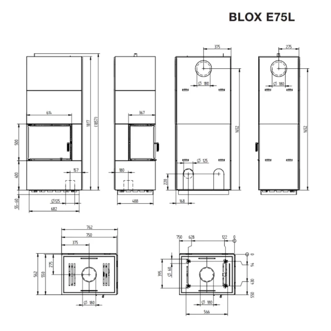 výkres Hoxter Blox E 75