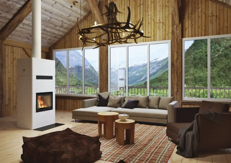 Modularní akumulační kamna Nordpeis Salzburg L s Konvekcí