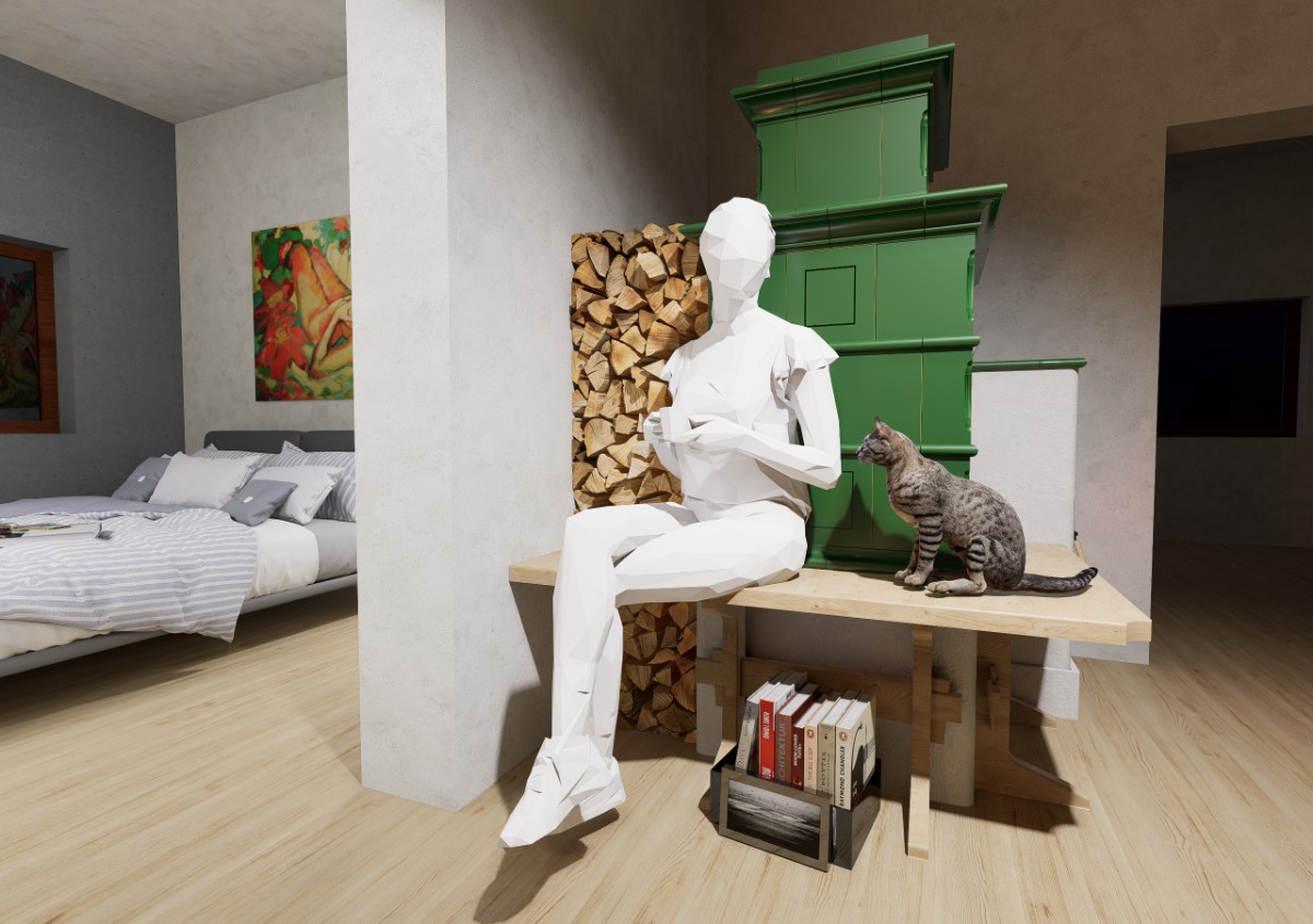 Výhody kachlových kamen