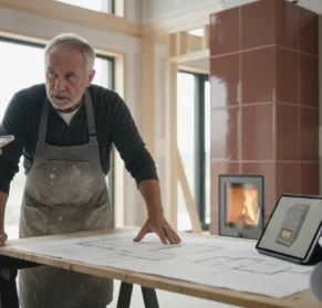 Jak probíhá zakázka u kamnáře: co se děje od prvního telefonátu až po první zátop