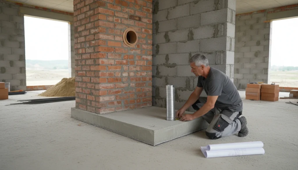 Jak probíhá zakázka u kamnáře: co se děje od prvního telefonátu až po první zátop 2 Stavební připravenost kamen