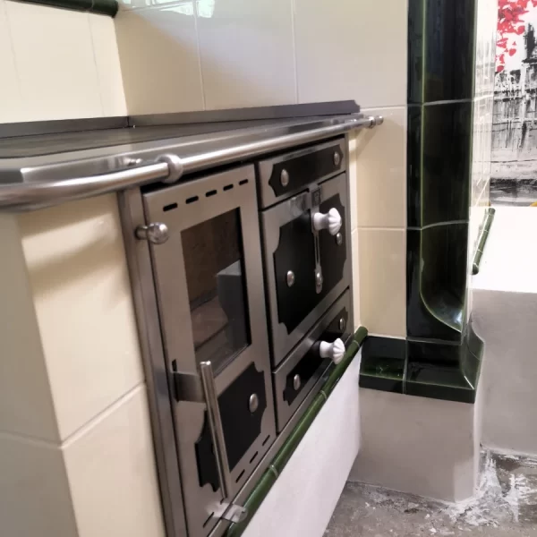 Fotogalerie 76 Akumulační kamna se sporákem