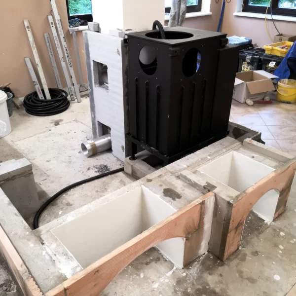 Fotogalerie 58 Akumulační kamna se sporákem